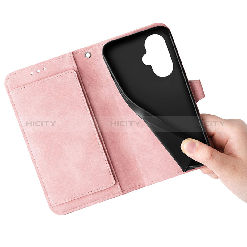 Handytasche Stand Schutzhülle Flip Leder Hülle S06D für OnePlus Nord CE 3 5G