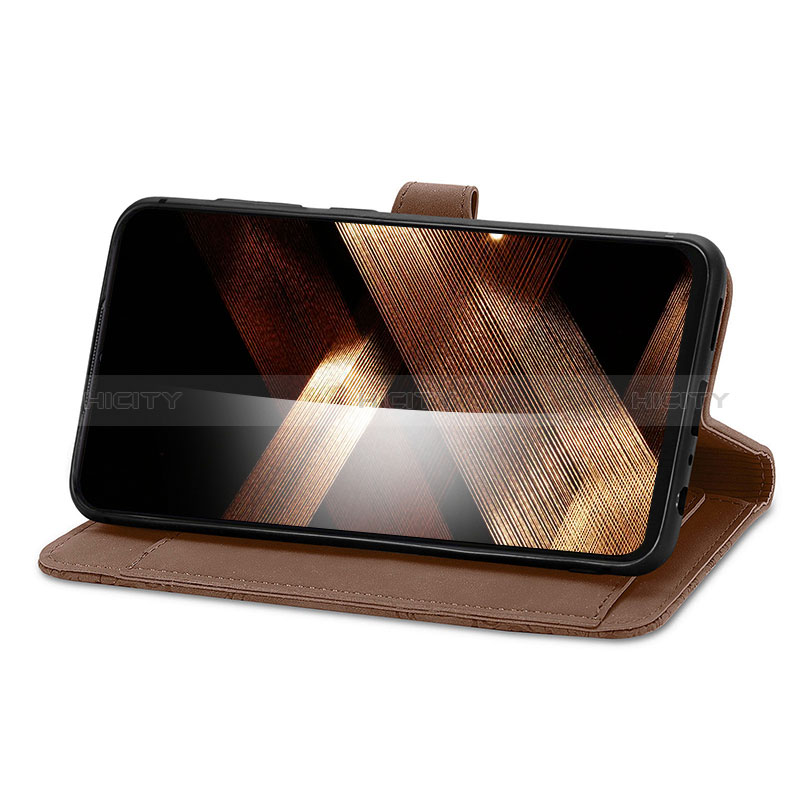 Handytasche Stand Schutzhülle Flip Leder Hülle S06D für Oppo A18