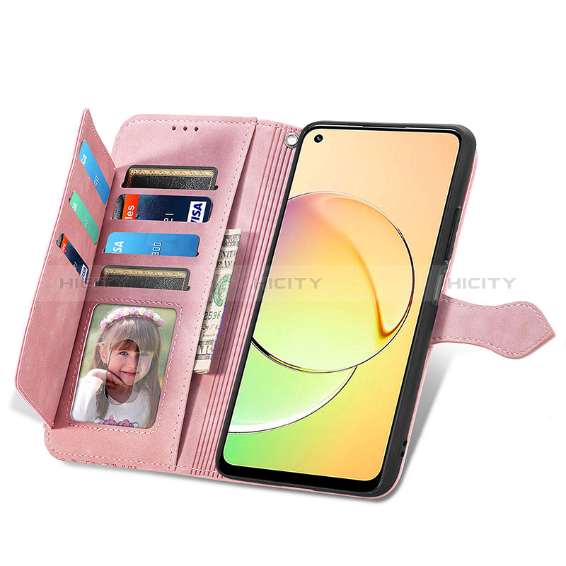 Handytasche Stand Schutzhülle Flip Leder Hülle S06D für Realme 10 4G groß