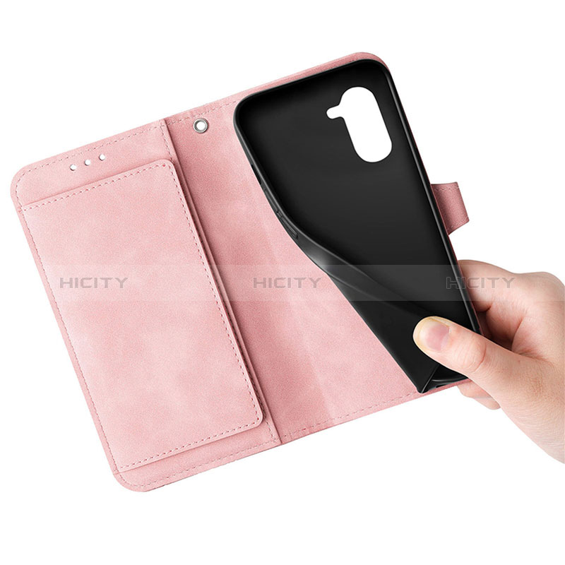 Handytasche Stand Schutzhülle Flip Leder Hülle S06D für Realme 10 Pro 5G groß