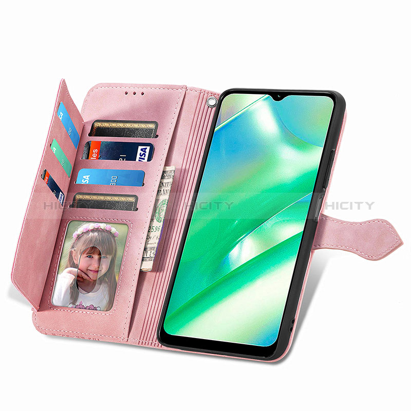 Handytasche Stand Schutzhülle Flip Leder Hülle S06D für Realme C33