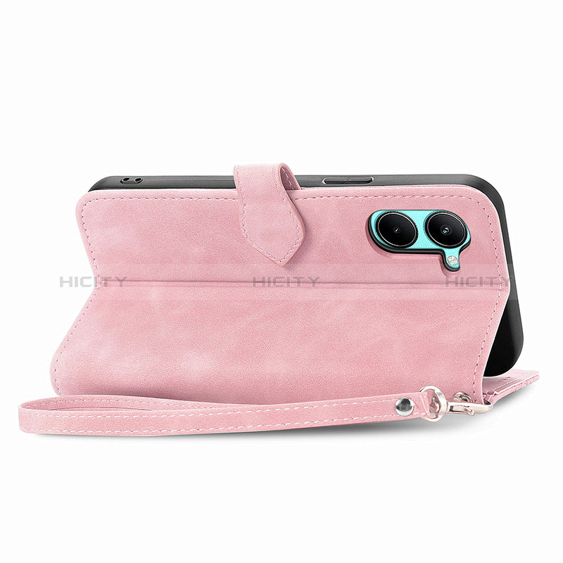 Handytasche Stand Schutzhülle Flip Leder Hülle S06D für Realme C33 groß