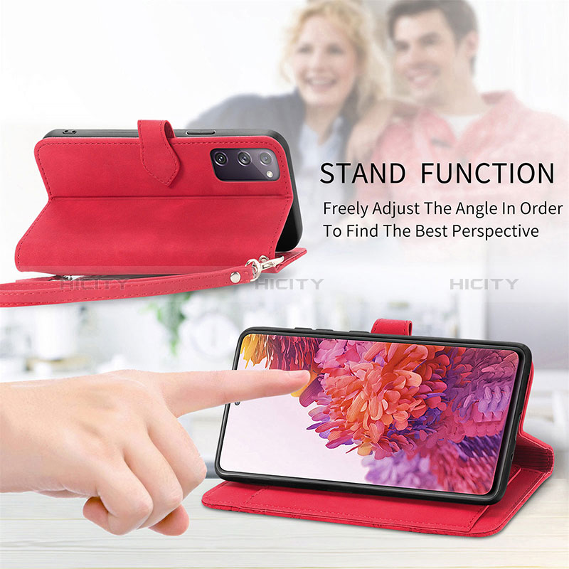 Handytasche Stand Schutzhülle Flip Leder Hülle S06D für Samsung Galaxy S20 FE (2022) 5G