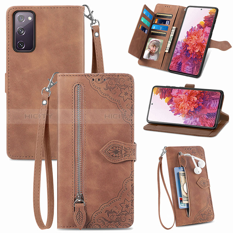 Handytasche Stand Schutzhülle Flip Leder Hülle S06D für Samsung Galaxy S20 FE (2022) 5G