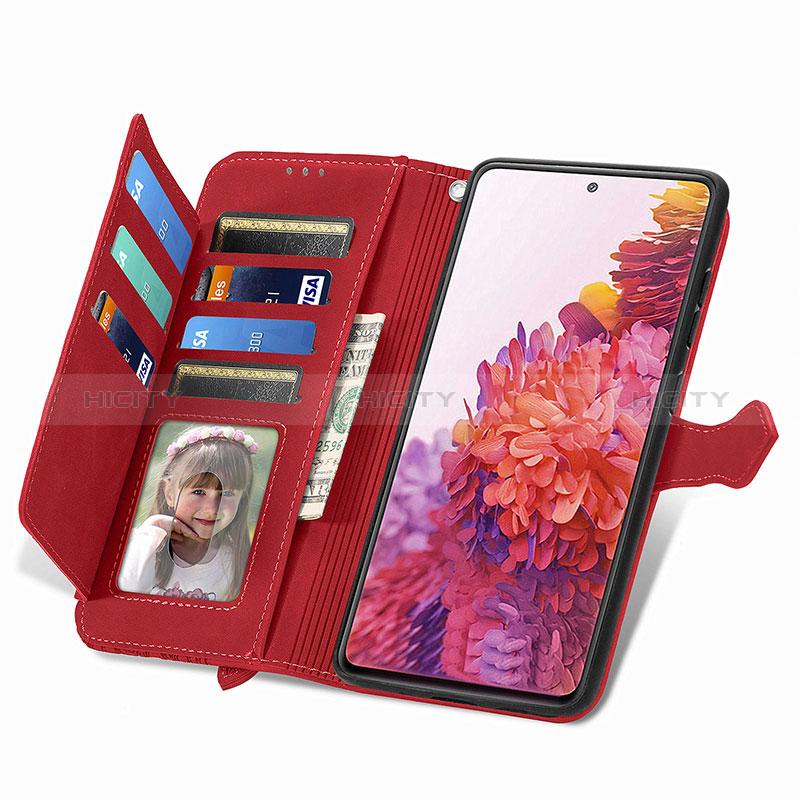 Handytasche Stand Schutzhülle Flip Leder Hülle S06D für Samsung Galaxy S20 FE (2022) 5G