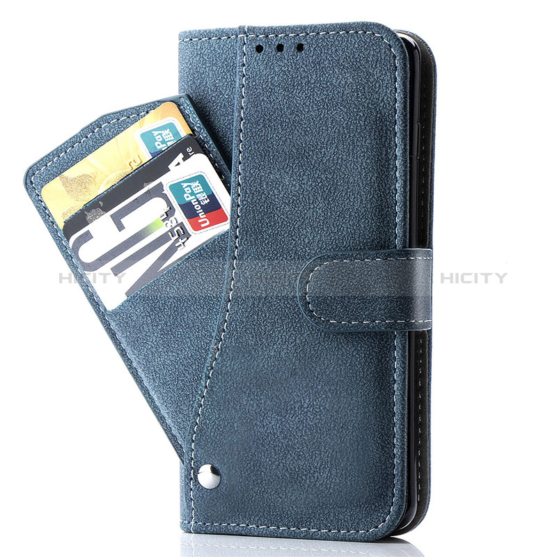 Handytasche Stand Schutzhülle Flip Leder Hülle S06D für Samsung Galaxy S20 Plus 5G Blau