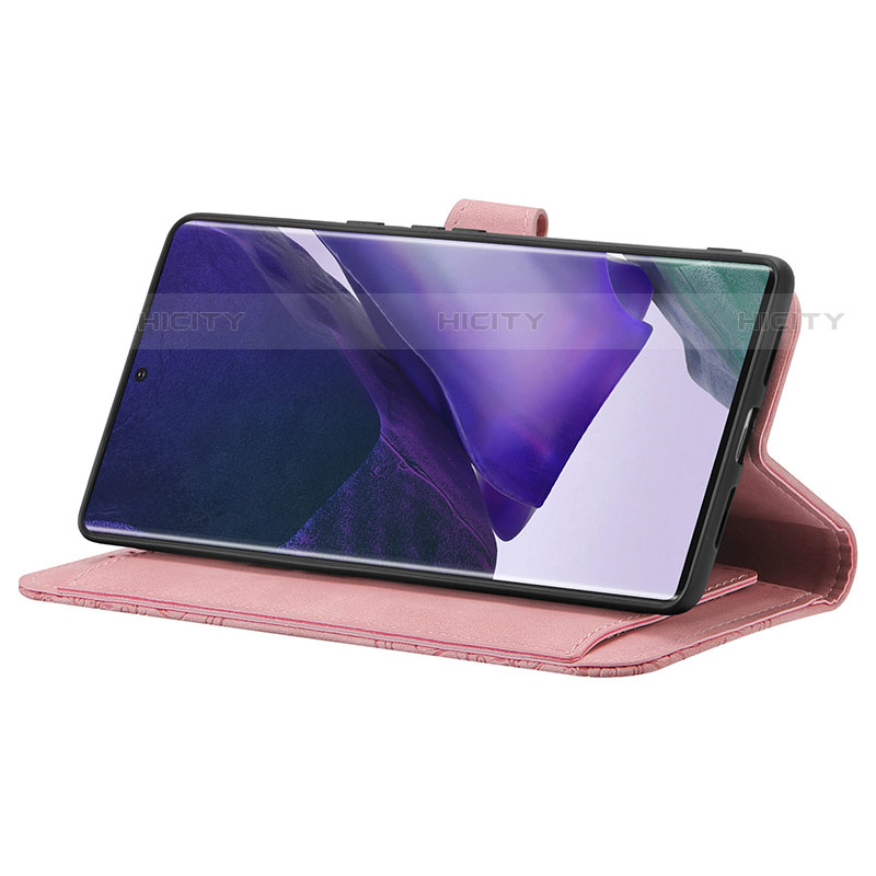 Handytasche Stand Schutzhülle Flip Leder Hülle S06D für Samsung Galaxy S23 Ultra 5G groß