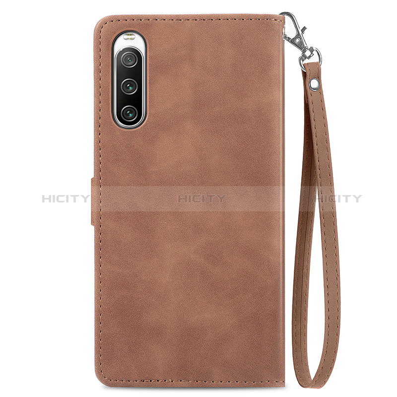 Handytasche Stand Schutzhülle Flip Leder Hülle S06D für Sony Xperia 10 IV