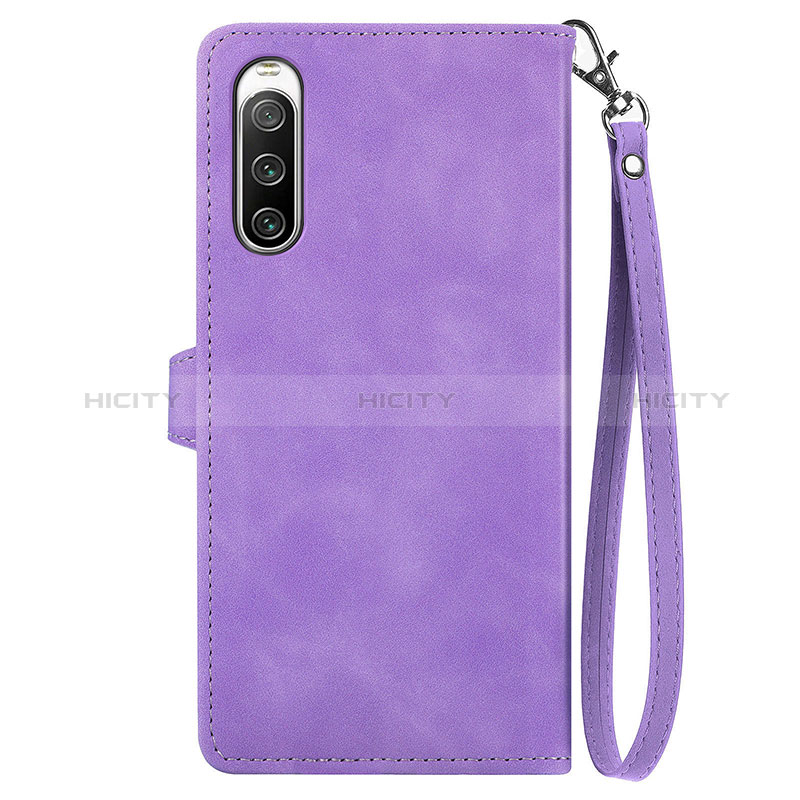 Handytasche Stand Schutzhülle Flip Leder Hülle S06D für Sony Xperia 10 IV