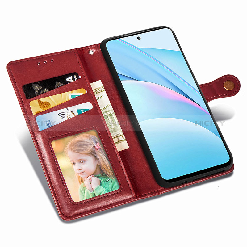 Handytasche Stand Schutzhülle Flip Leder Hülle S06D für Xiaomi Mi 10i 5G groß