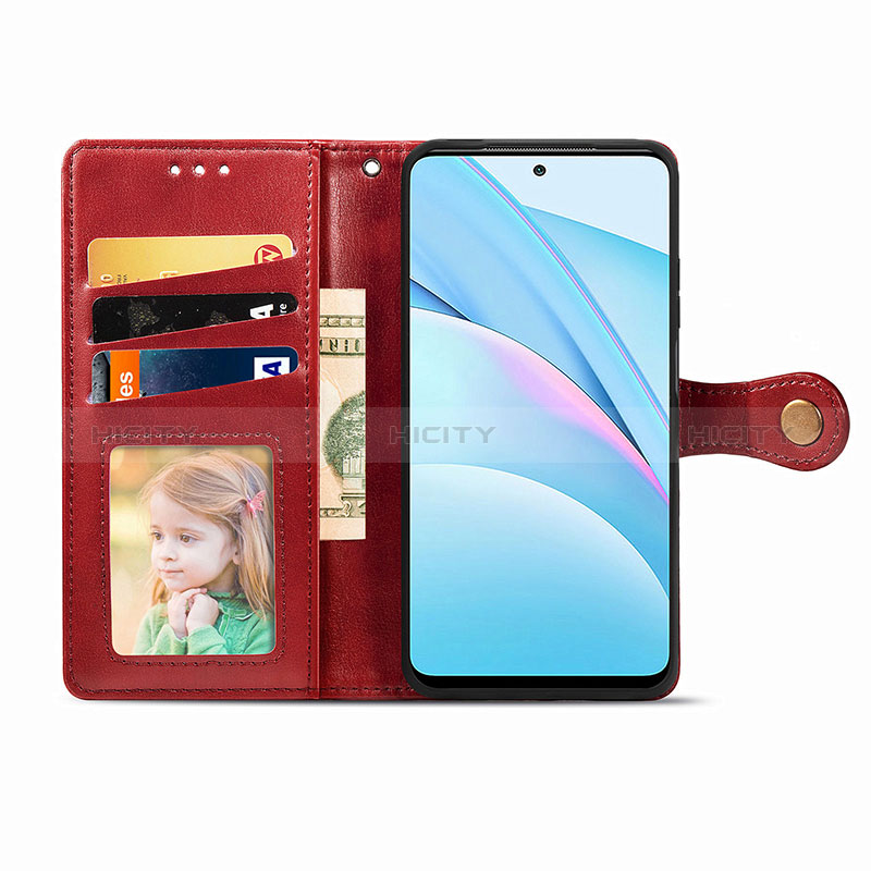 Handytasche Stand Schutzhülle Flip Leder Hülle S06D für Xiaomi Mi 10i 5G groß