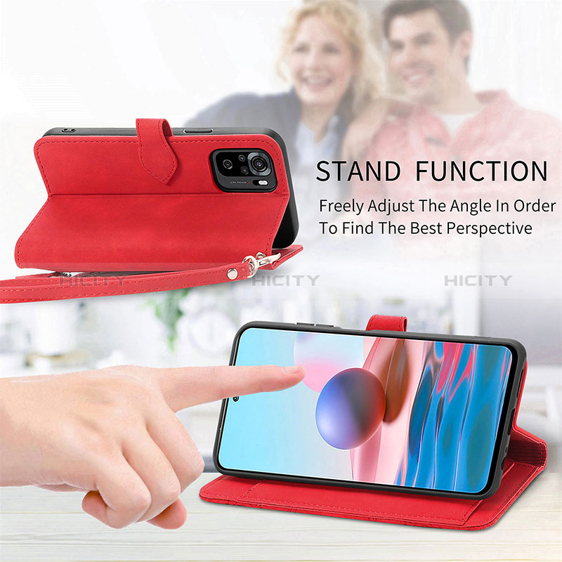 Handytasche Stand Schutzhülle Flip Leder Hülle S06D für Xiaomi Poco M5S