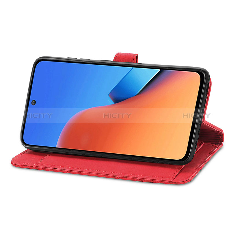 Handytasche Stand Schutzhülle Flip Leder Hülle S06D für Xiaomi Redmi 12 4G groß