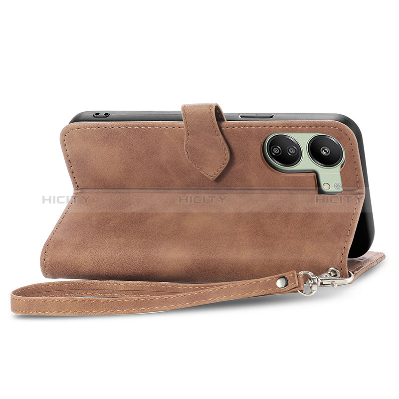 Handytasche Stand Schutzhülle Flip Leder Hülle S06D für Xiaomi Redmi 13C groß