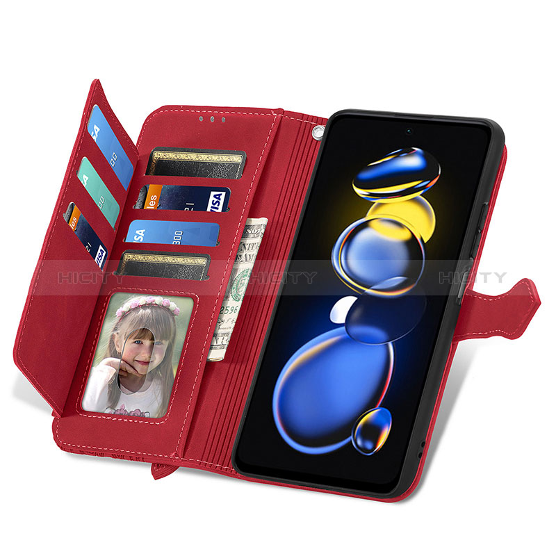 Handytasche Stand Schutzhülle Flip Leder Hülle S06D für Xiaomi Redmi K50i 5G