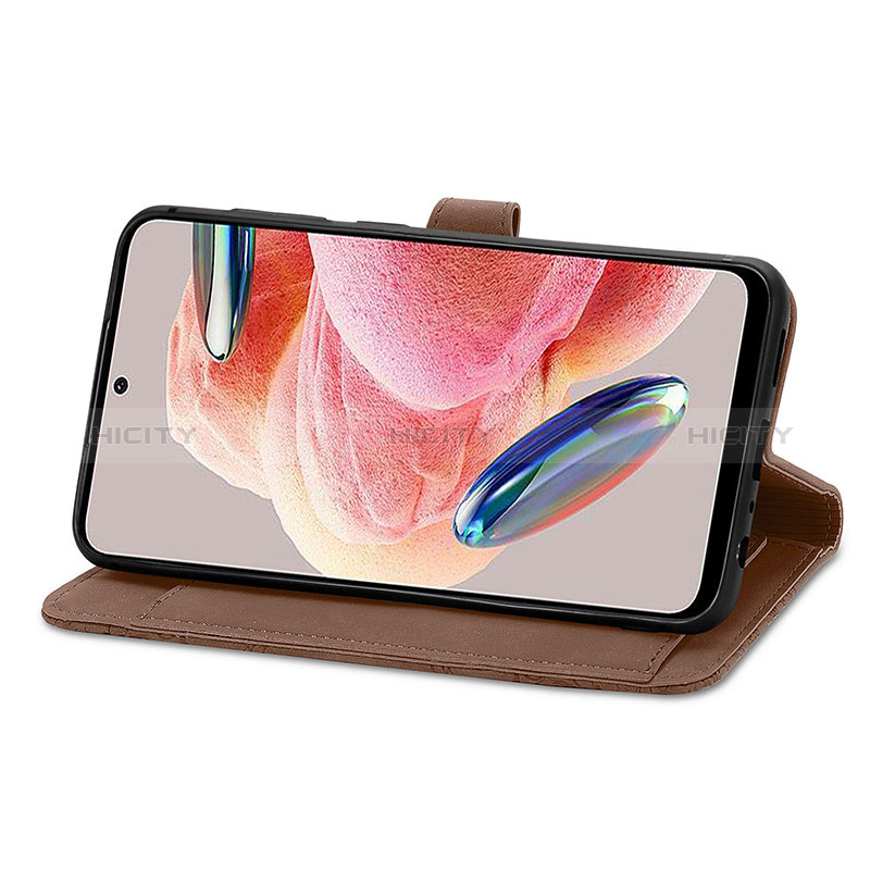 Handytasche Stand Schutzhülle Flip Leder Hülle S06D für Xiaomi Redmi Note 12 4G