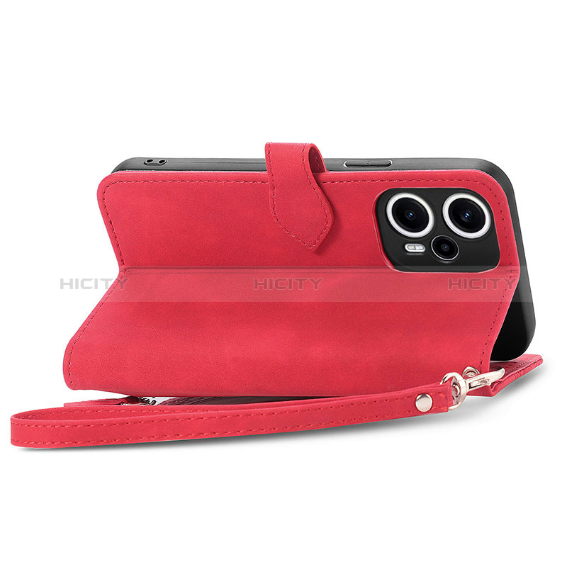 Handytasche Stand Schutzhülle Flip Leder Hülle S06D für Xiaomi Redmi Note 12 Turbo 5G groß