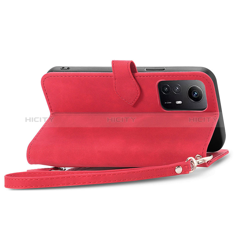 Handytasche Stand Schutzhülle Flip Leder Hülle S06D für Xiaomi Redmi Note 12S groß