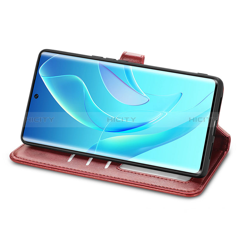 Handytasche Stand Schutzhülle Flip Leder Hülle S07D für Huawei Honor 60 Pro 5G