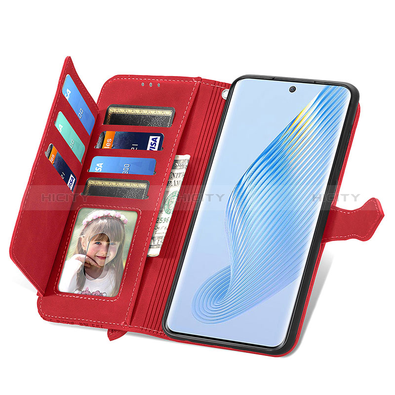 Handytasche Stand Schutzhülle Flip Leder Hülle S07D für Huawei Honor Magic5 5G