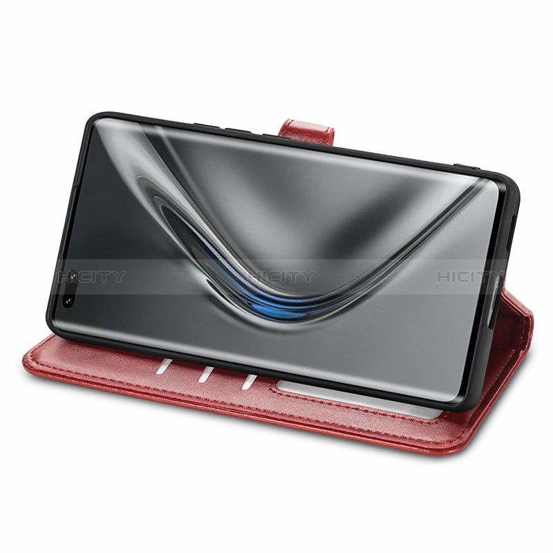 Handytasche Stand Schutzhülle Flip Leder Hülle S07D für Huawei Honor V40 5G groß