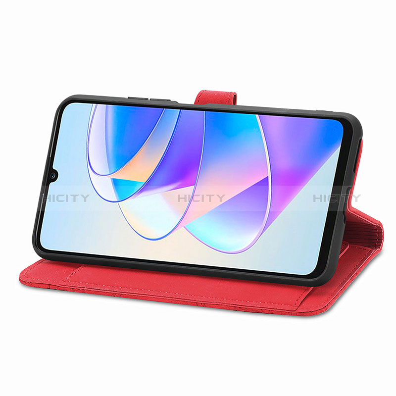 Handytasche Stand Schutzhülle Flip Leder Hülle S07D für Huawei Honor X7a groß