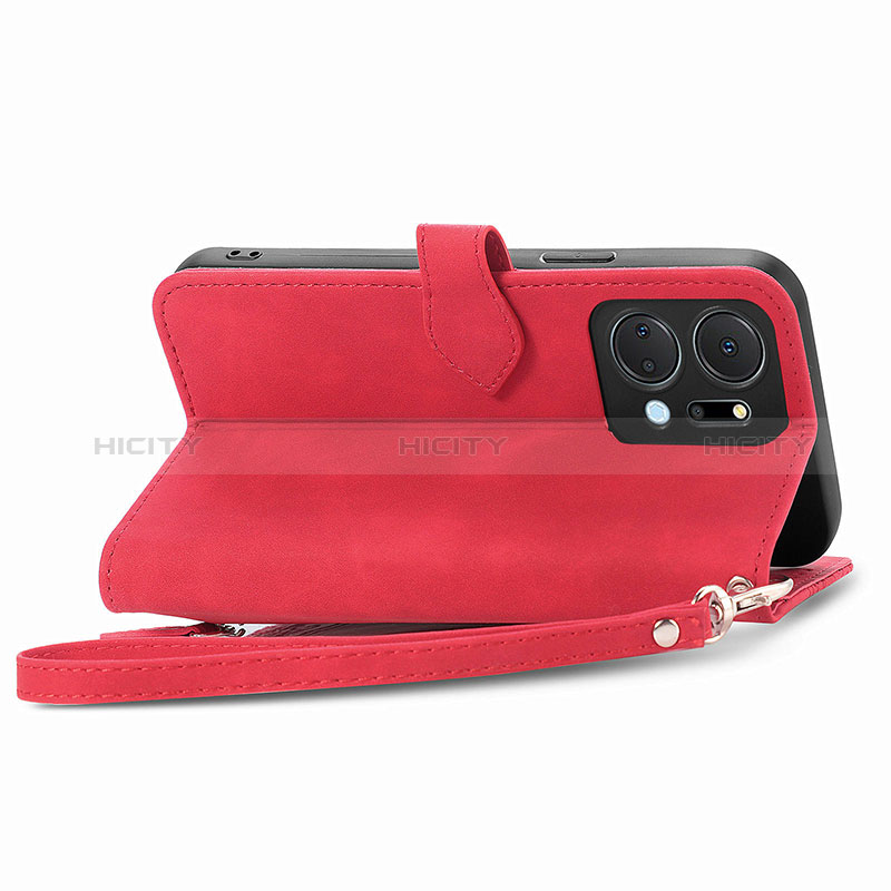 Handytasche Stand Schutzhülle Flip Leder Hülle S07D für Huawei Honor X7a groß