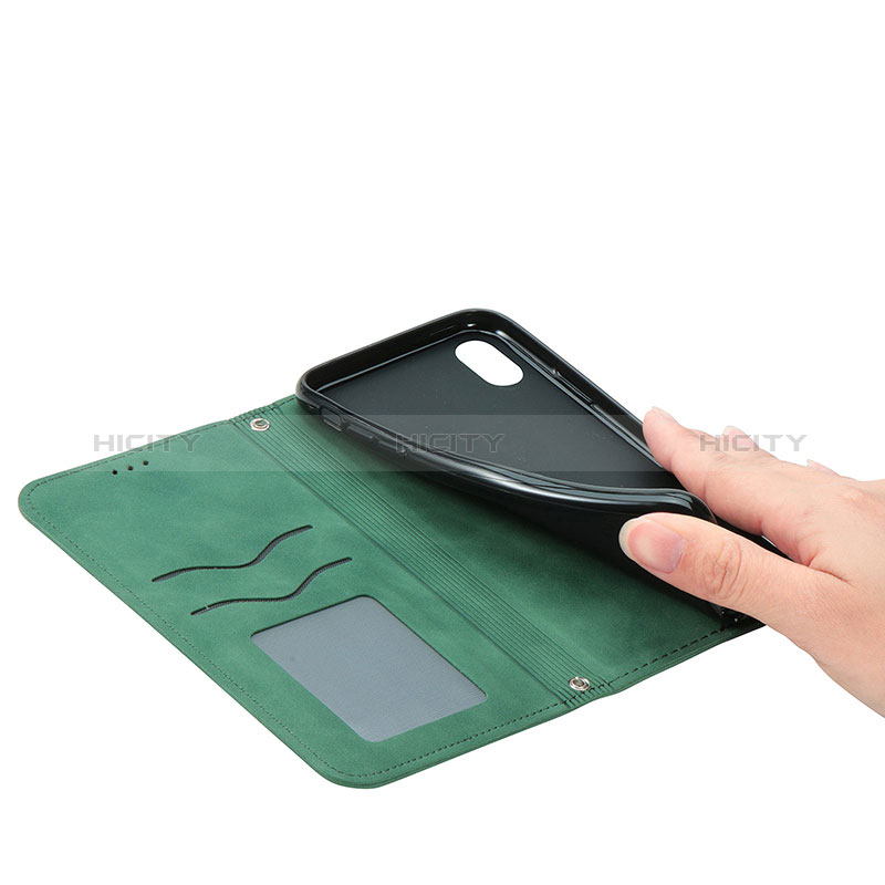 Handytasche Stand Schutzhülle Flip Leder Hülle S07D für Samsung Galaxy S24 Plus 5G