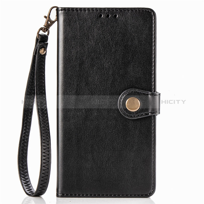 Handytasche Stand Schutzhülle Flip Leder Hülle S07D für Xiaomi Poco X3 NFC Schwarz Plus