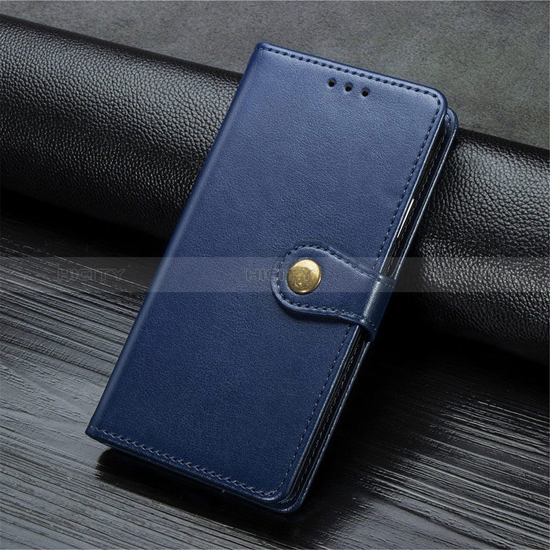 Handytasche Stand Schutzhülle Flip Leder Hülle S07D für Xiaomi Redmi 10X 5G Blau