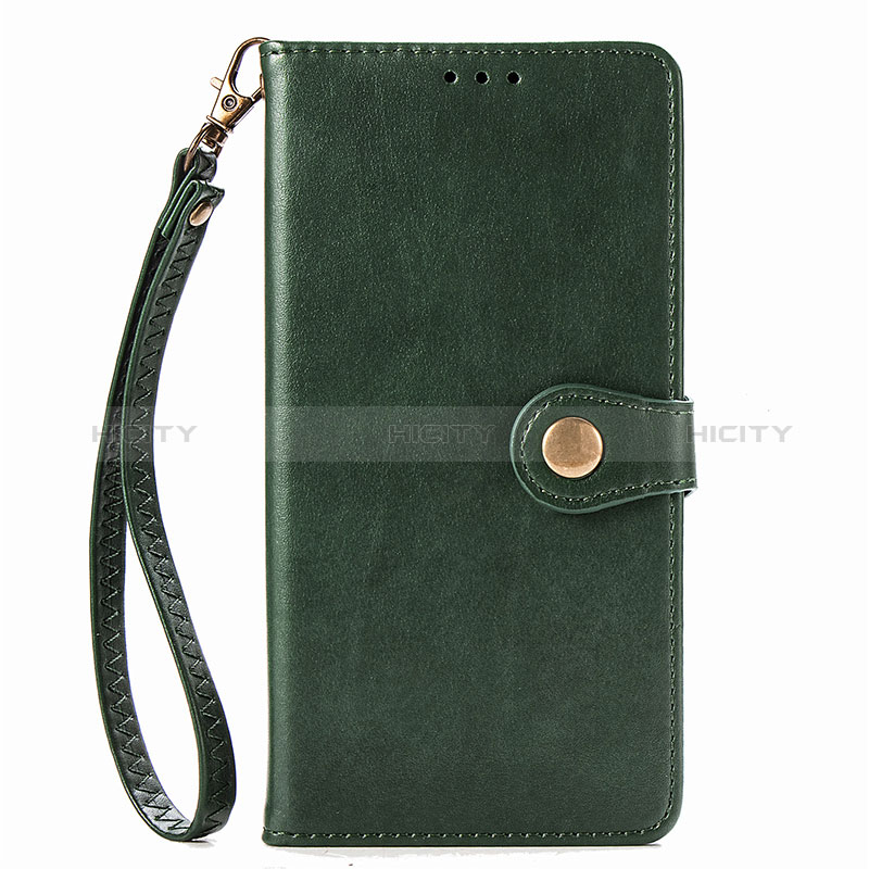 Handytasche Stand Schutzhülle Flip Leder Hülle S07D für Xiaomi Redmi Note 9 Grün Plus