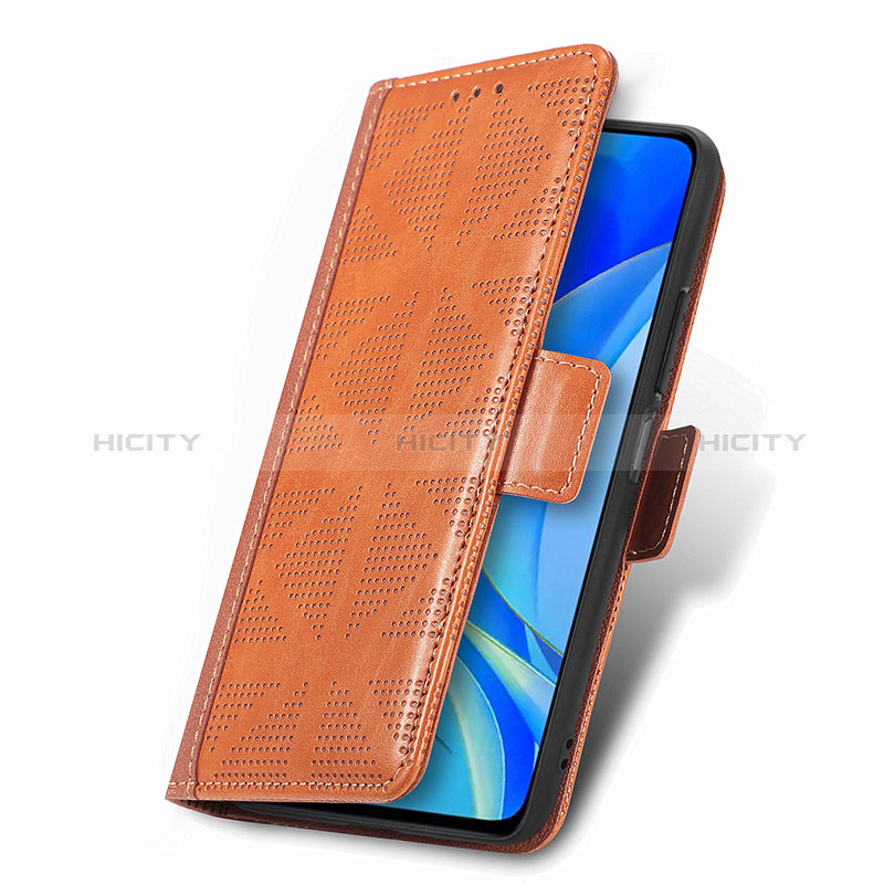 Handytasche Stand Schutzhülle Flip Leder Hülle S08D für Huawei Enjoy 50 groß