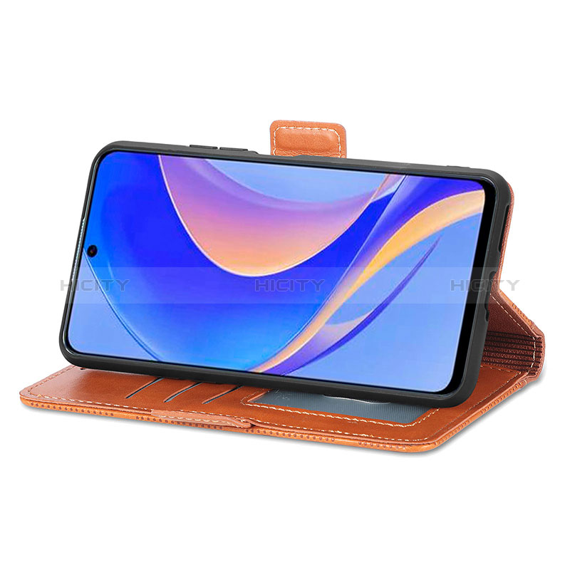 Handytasche Stand Schutzhülle Flip Leder Hülle S08D für Huawei Enjoy 50 Pro