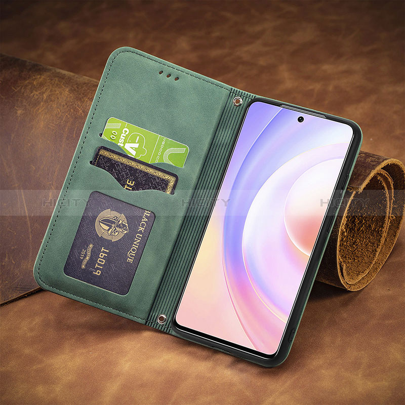 Handytasche Stand Schutzhülle Flip Leder Hülle S08D für Huawei Honor 50 SE 5G