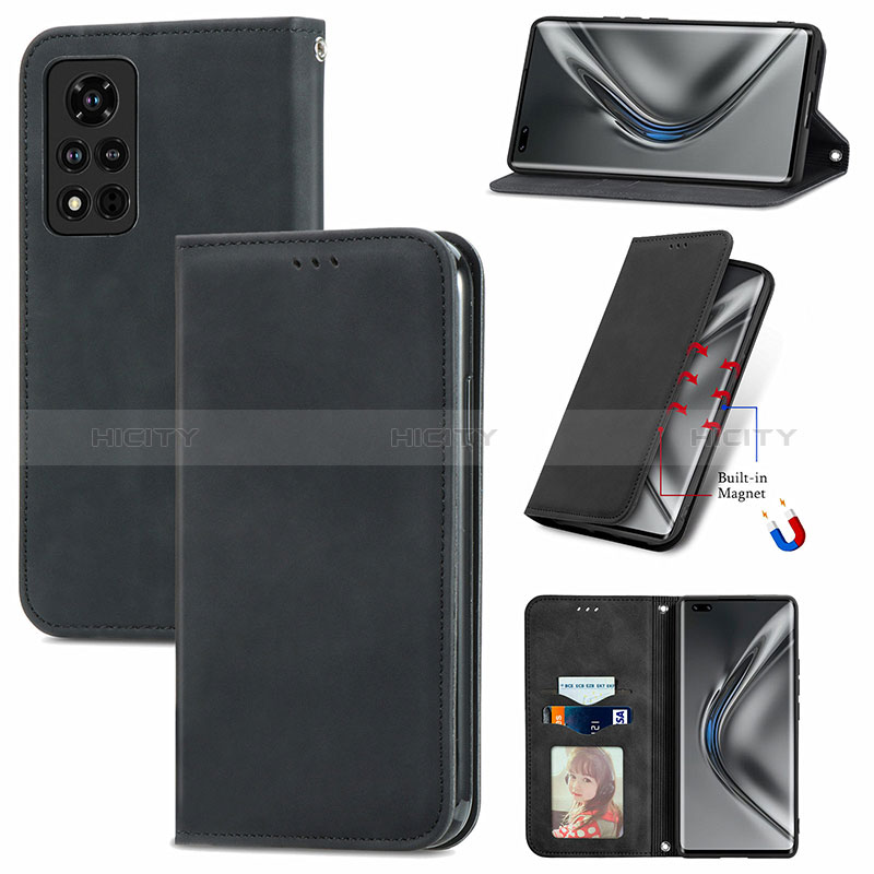 Handytasche Stand Schutzhülle Flip Leder Hülle S08D für Huawei Honor V40 5G