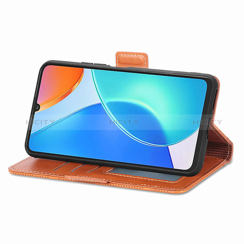 Handytasche Stand Schutzhülle Flip Leder Hülle S08D für Huawei Honor X7