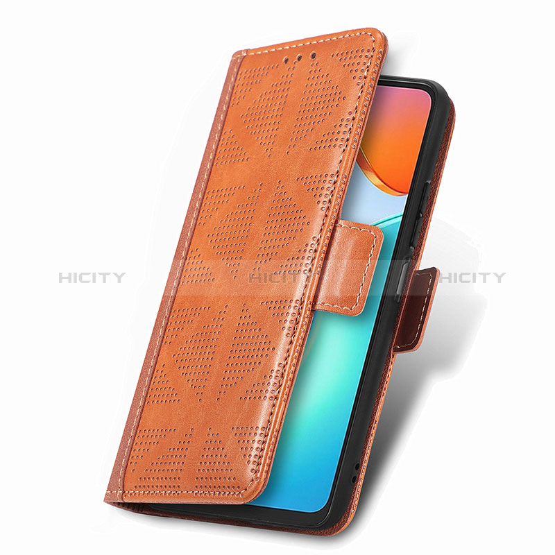 Handytasche Stand Schutzhülle Flip Leder Hülle S08D für Huawei Honor X7