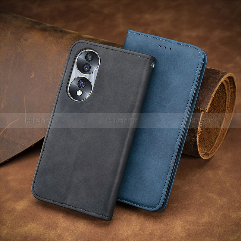 Handytasche Stand Schutzhülle Flip Leder Hülle S08D für Huawei Honor X7b