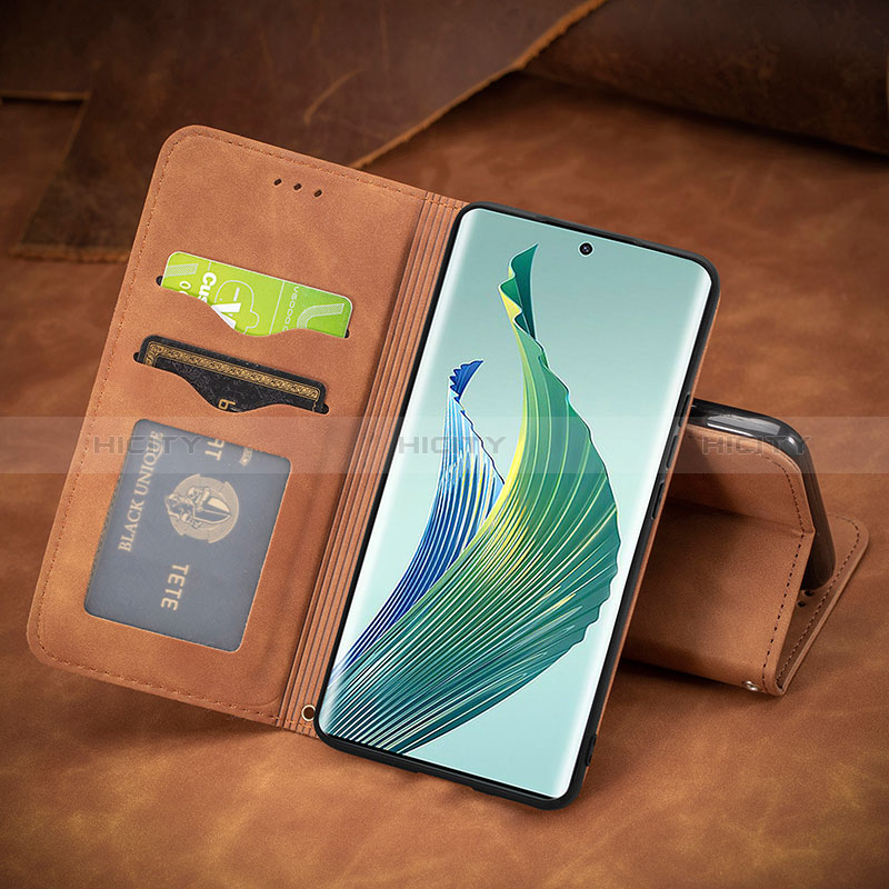 Handytasche Stand Schutzhülle Flip Leder Hülle S08D für Huawei Honor X9a 5G