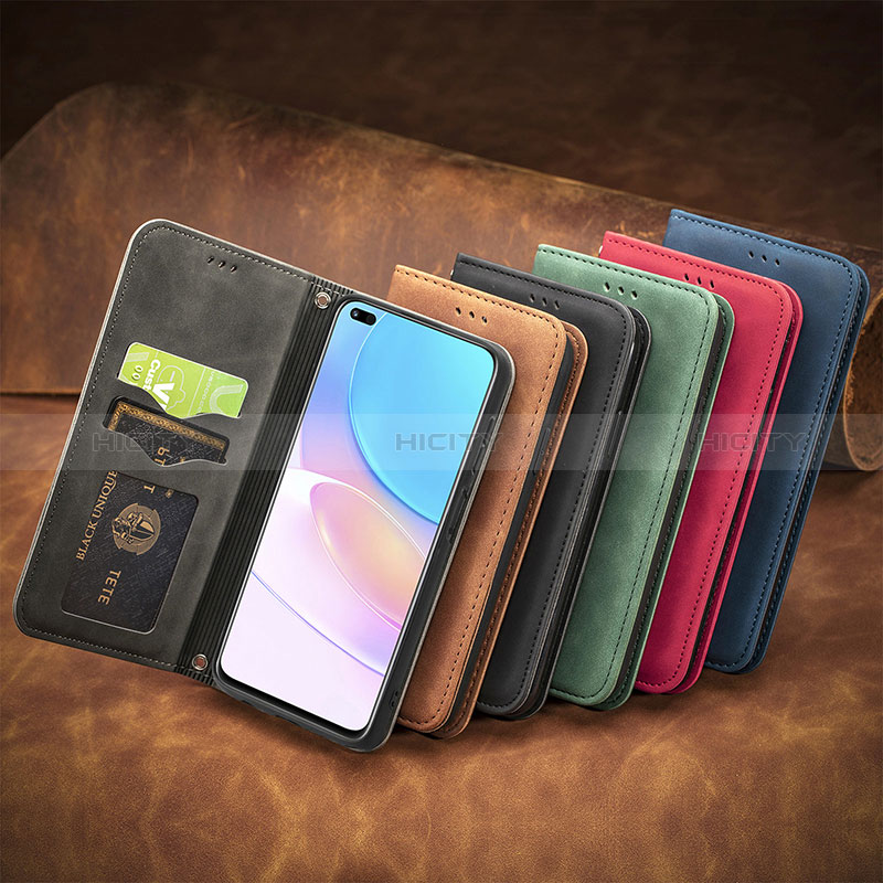 Handytasche Stand Schutzhülle Flip Leder Hülle S08D für Huawei Nova 8i