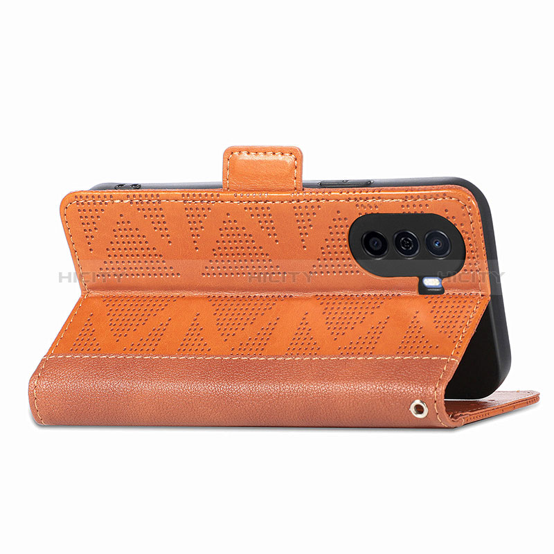 Handytasche Stand Schutzhülle Flip Leder Hülle S08D für Huawei Nova Y71