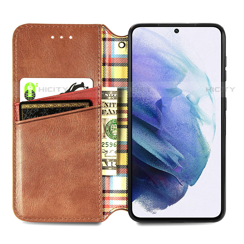 Handytasche Stand Schutzhülle Flip Leder Hülle S08D für Samsung Galaxy S23 Plus 5G