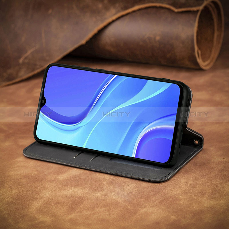 Handytasche Stand Schutzhülle Flip Leder Hülle S08D für Xiaomi Redmi 9