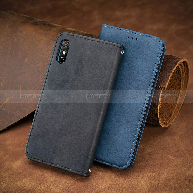 Handytasche Stand Schutzhülle Flip Leder Hülle S08D für Xiaomi Redmi 9A