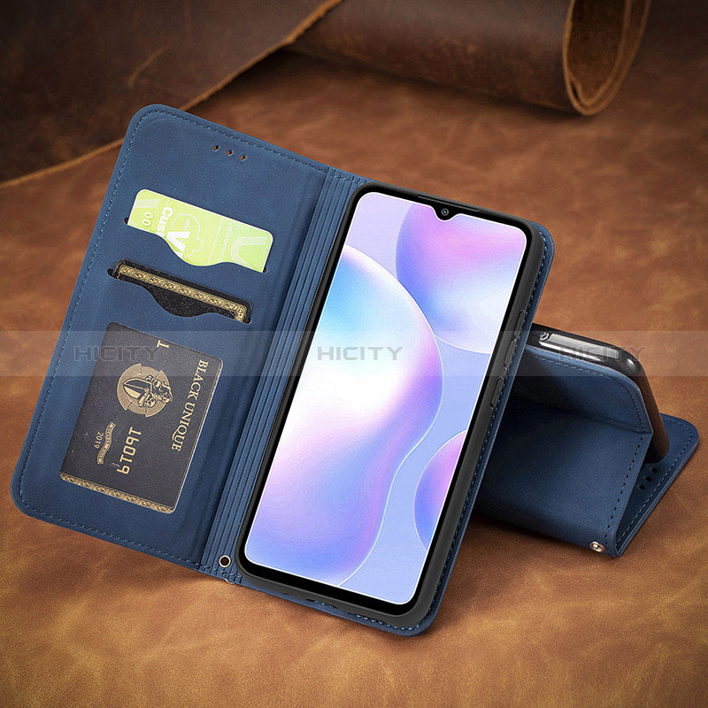 Handytasche Stand Schutzhülle Flip Leder Hülle S08D für Xiaomi Redmi 9AT