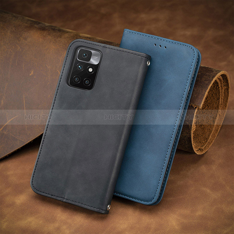 Handytasche Stand Schutzhülle Flip Leder Hülle S08D für Xiaomi Redmi Note 11 4G (2021) groß