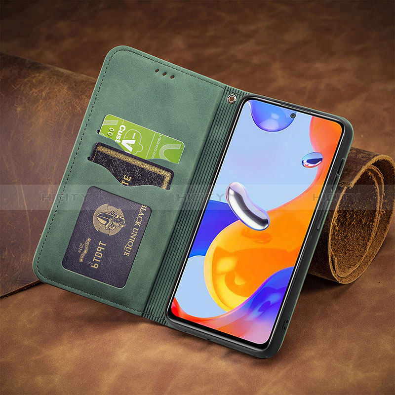 Handytasche Stand Schutzhülle Flip Leder Hülle S08D für Xiaomi Redmi Note 11 Pro 5G