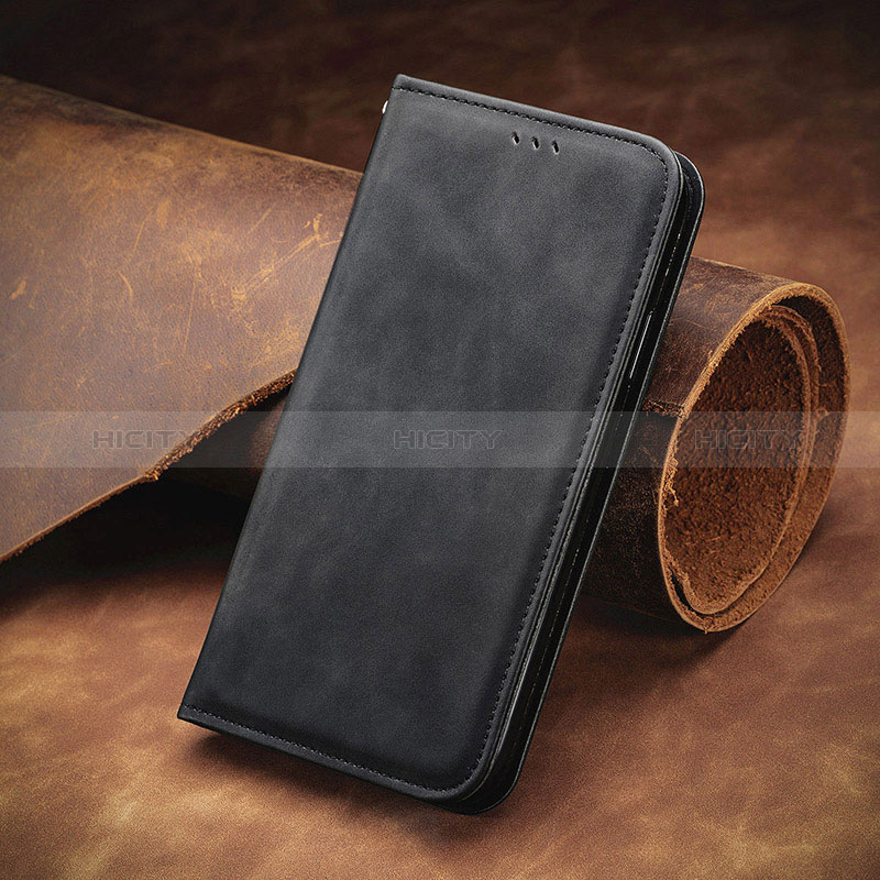 Handytasche Stand Schutzhülle Flip Leder Hülle S08D für Xiaomi Redmi Note 9 4G groß