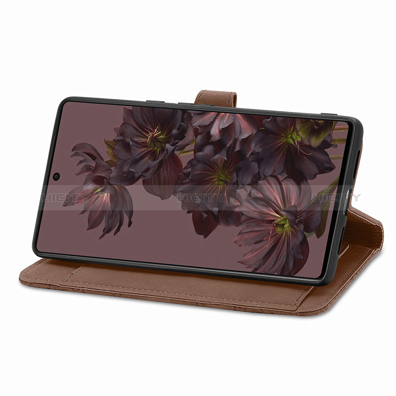 Handytasche Stand Schutzhülle Flip Leder Hülle S09D für Google Pixel 7 5G