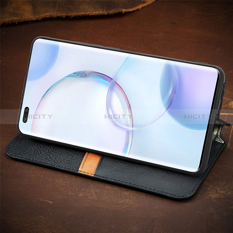 Handytasche Stand Schutzhülle Flip Leder Hülle S09D für Huawei Honor 50 Pro 5G